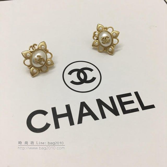chanel耳環 19New arrival重工 超級壓軸款 香奈兒耳環  gzsc1491